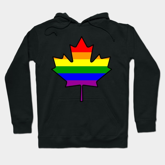 Maple Leaf Pride! Hoodie by somekindofguru